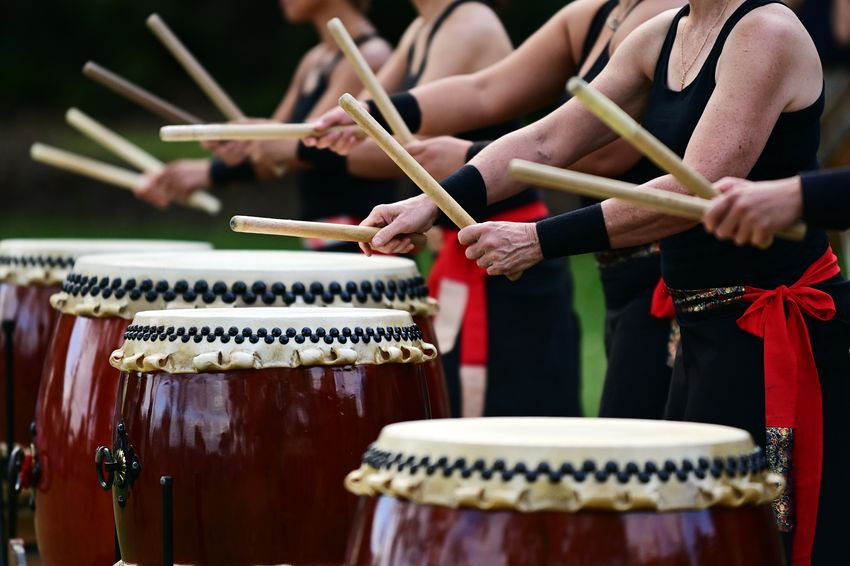 Séjour-scolaire-Japon-Tokyo-Tambours-Taiko